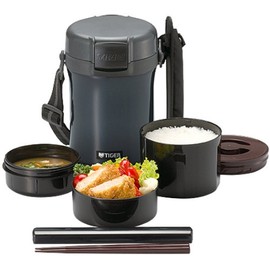 Tiger Stainless Lunch Jar Charcoal Gray Lwu-a171-hd