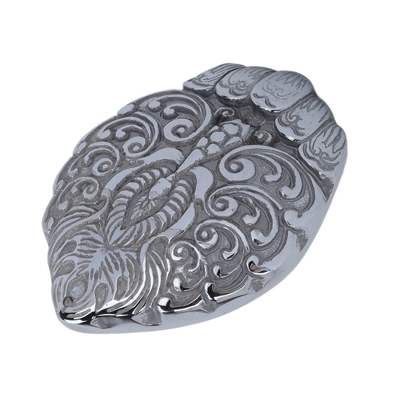 Natural Terahertz Pendant Peacock Pattern Carved Energy Stone Hanging Ornament