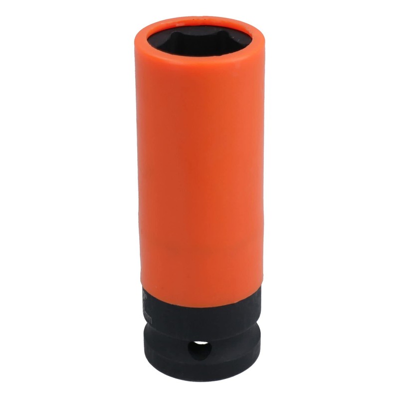 19mm Double Deep Impact Metric Alloy Wheel Nut Socket Thin