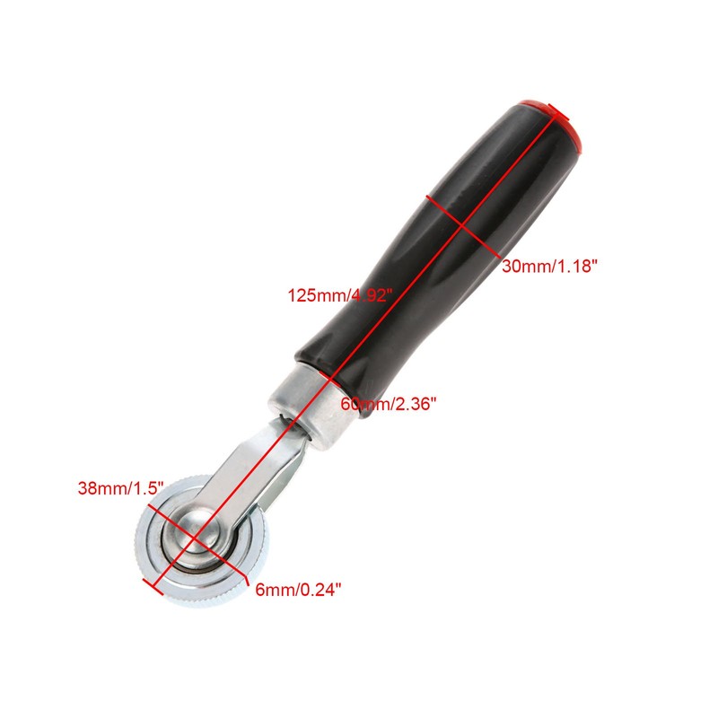 MUXSAM Tire Bearing Roller Tool Black Rubber Handle Car Bearing
