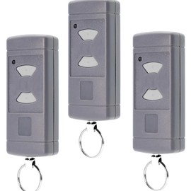 40.685 MHz Handheld Transmitter for Hörmann *2, Garage Door Opener Remote Control for Hormann HSE2/4, HSM2/4, HS2/4, Programmable Remote Control, 2 Channels, Radio Remote Control Garage Door,