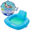 SwimWays Spring Float Premium SunSeat Pool Chairs, Inflatable Pool Floats