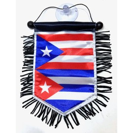 Puerto Rico Cuba cuban Rican flag for Car Home Wall Door Window auto accessories hanging banner