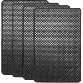 Almohadilla Antideslizante Que Mantienen Objetos Seguros Salpicadero para Tablero de Automóvil de Silicona Lavable 4 Piezas, Accesorios para Auto Interior