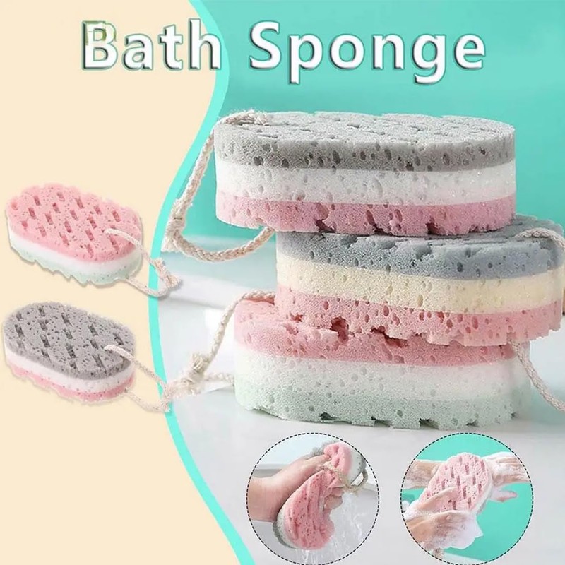 2 Pieces Shower Sponge Bath Sponge Body Sponge Shower Sponge