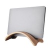 SamDi Arch Wooden Walnut Desk Holder Stand Rack Suitable For