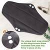 Reusable Incontinence Pads for Women, 7-Pack 14 Inch