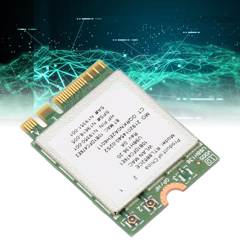 WiFi 6E Wireless Card 2.4GHz 5GHz 6GHz 5374Mbps NGFF BT5.3