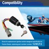 129572 Ignition Switch with 2 Key Compatible with Tracker Boats,