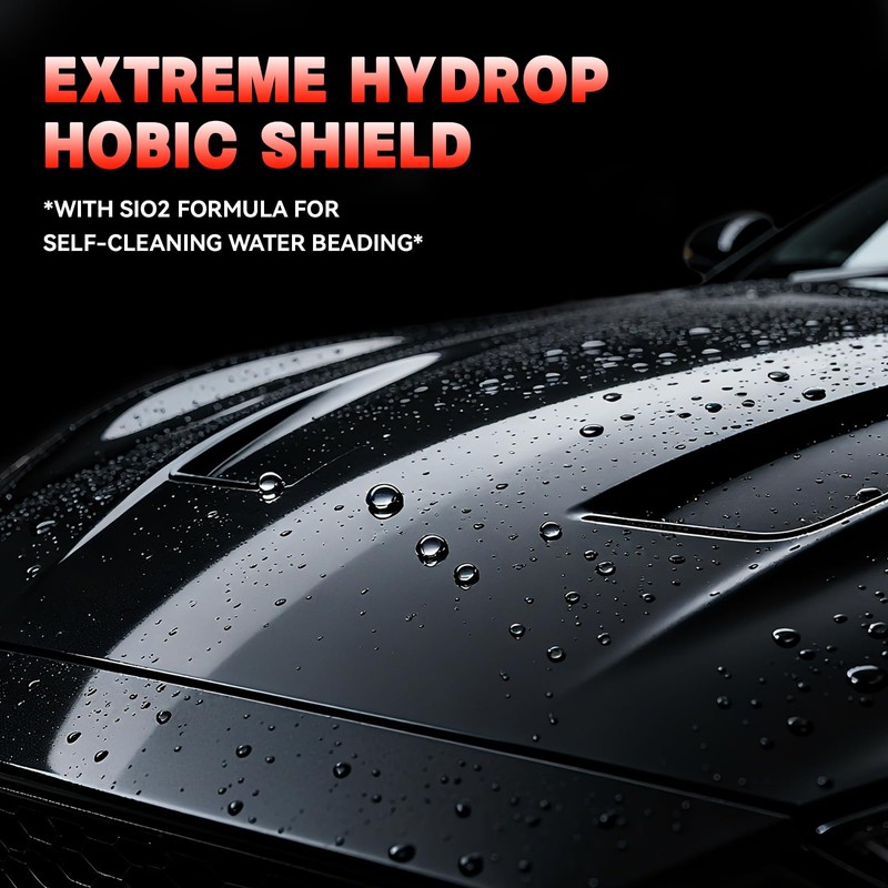 WEICA Black CAR Coating Spray | Ceramic Shine Wax for