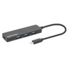 Manhattan 164924 Hub USB de 4 Puertos Súper Velocidad Compatible