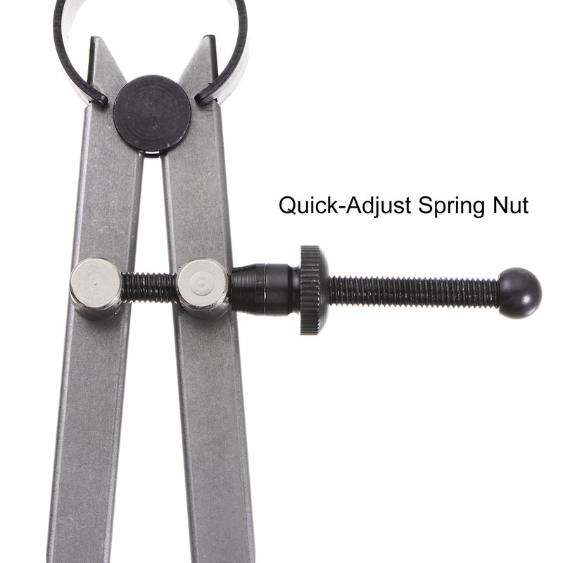 sourcing map Spring Joint Caliper 4 inch / 100mm Adjustable