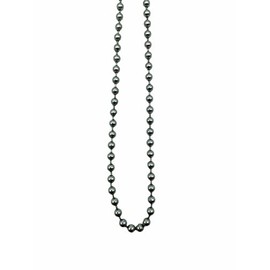 Premium Roller Blind Chrome Beaded Pull Chain - Continuous Loop (175cm Drop, Chrome)