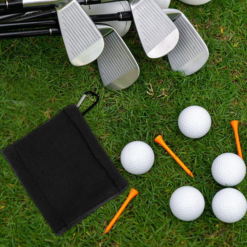 YSDYY 3Pcs Golf Cleaning Towels, Soft Absorbent Golf Towels, Golf