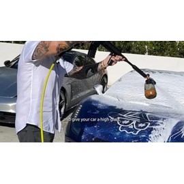 Mas Chingon Car Wash Shampoo Gloss Enhancer PH Balaced 128 fl oz (1 Gallon)