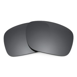 Revant Replacement Lenses for Oakley Holbrook Metal sunglasses, UV Protection, Anti-Scratch and Impact Resistant, Polarized Black Chrome Mirrorshield
