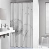 Sealskin Flow Textile Shower Curtain 180 x 200 cm 100%