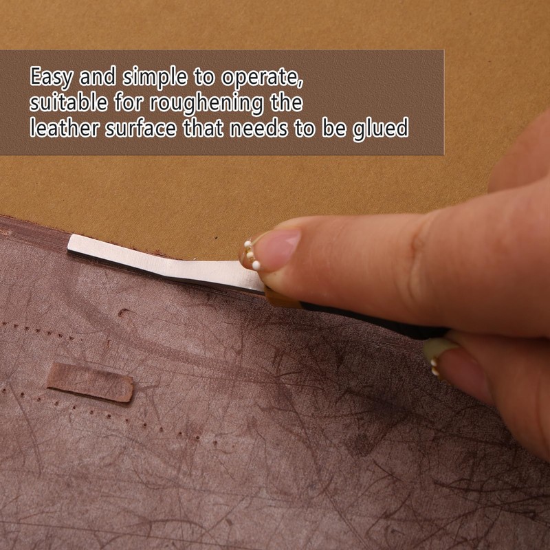 DIUDUS Pro Detail Rougher, Leather Roughing Tool Roughing Leather Craft