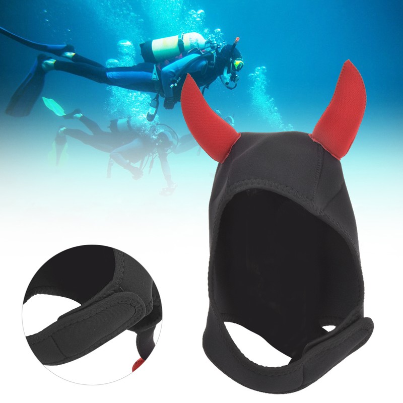 Neoprene Scuba Free Diving Animal Cartoon Hat Cap Helmet Hood