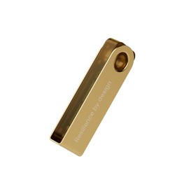 Ledger Ledger Nano S Plus (Gold): The Perfect Entry-Level Hardware Wallet to securely Manage All Your Crypto and NFTs.