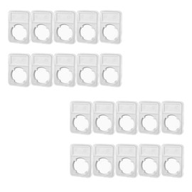 Magik 10-20 Pc 38mm Coin Slab Display Storage Morgan/Peace/IKE Silver Dollar Holder (20 Pack, 1.5 in/38 mm)