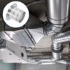 PATIKIL 6" Round Duct Collar, Galvanized Duct Connector Flange Pipe