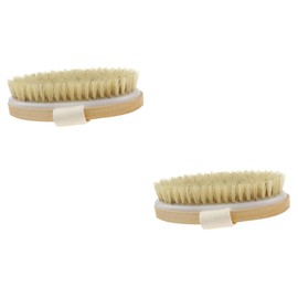 Healeved Pcs Exfoliating Body Brush Wooden Massager Spa Massager for Handheld Body Scrubber