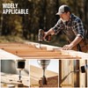 Bobibbi Heavy Duty Wood Screws #14 x 2-7/8", Star Drive