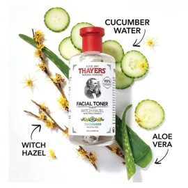Thayers tónico Witch Hazel pepino 89 ml, refresca y balancea cualquier piel