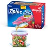 Ziploc Ziploc Quart Food Storage Bags, Stay Open Design with