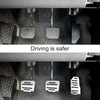 Car Pedal Set, Footrest Plate Footrest for Pedals, Cars Pedal