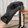 Generic Professional Heat Resistant Hair Styling Gloves - Black, Unisex