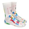 Hole Illustration Socks & Gloves, Meridian Canal, Foot Reflexology, Health