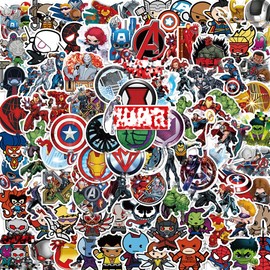 Stickers Boys, Pack of 100 Stickers Multicoloured Set, for Bulk Stickers for Scrapbooking, Teachers, Toddlers, Theme Birthday, Children Gift for Teenagers