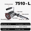 Pneumatic Metal Burnishing Machine,Air Sander Polisher for Wood Stainless Steel
