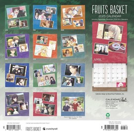 Calendar Ink, Fruits Basket 2025 Wall Calendar