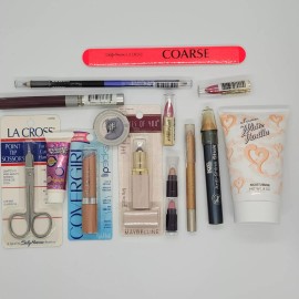 COVERGIRL Mixed Beauty Lot 13 Item Almay L'Oreal MEM CoverGirl Sally Hansen Maybelline NEW