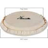 XDrum Bongo Fur 6 Inch Natural Fur for Bongo Drum
