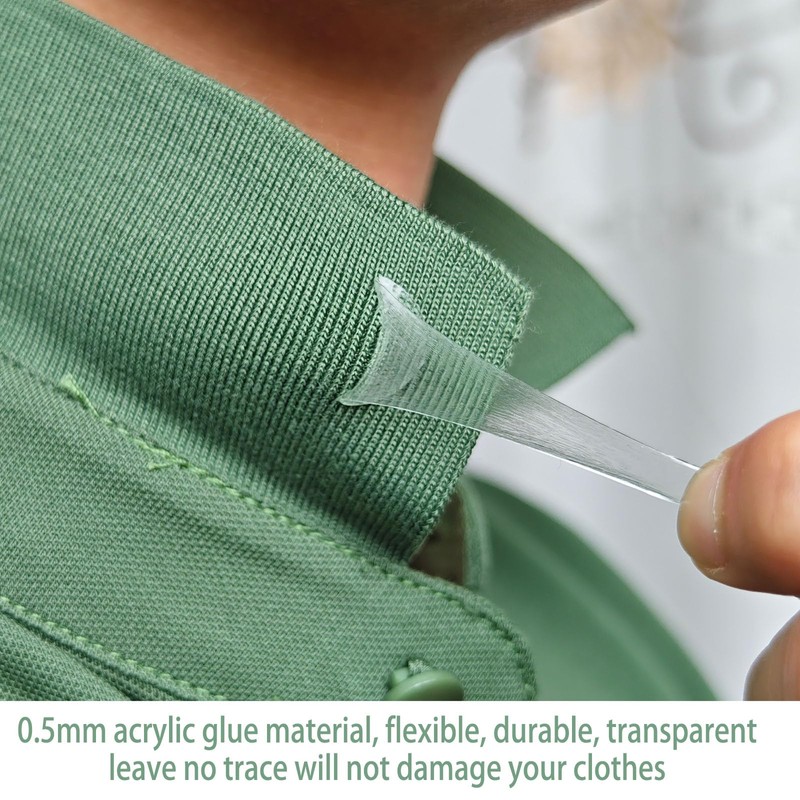 Collar Stays for Shirts & Polo’s. Fashion Hack for Plastic