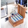 Neando 5x8 Index Card Organizer with Lid – Extra Large