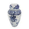 Galt International 16" Blue and White Urn Style Ceramic Porcelain