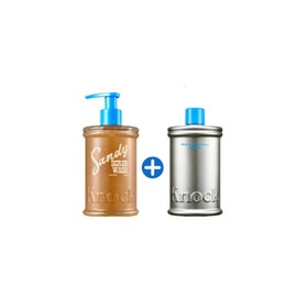 Knock body wash + body toner sea salt scent Knock, 1 set / 노크 바디워시+바디토너 씨솔트향 Knock, 1세트
