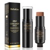 2-in-1 Contour+Highlighter Stick - Bronzer for Face Contours, 24-Hour Waterproof