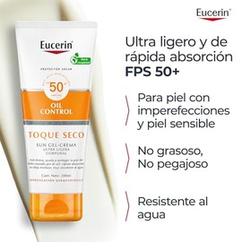 EUCERIN Sun Toque Seco Fps 50+ 200Ml Bloqueador Solar Corporal
