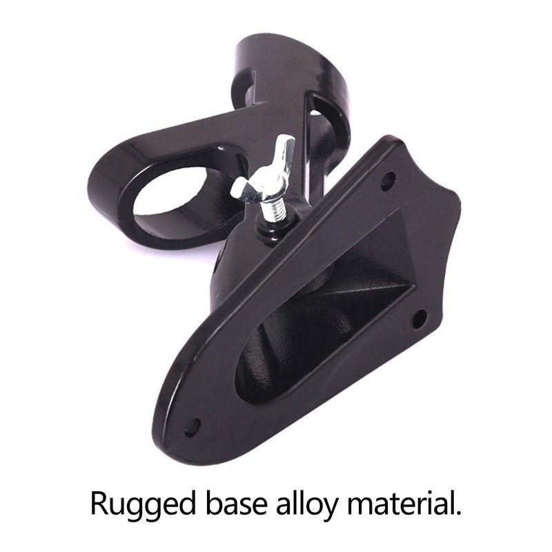 RoadLoo Flag Pole Holder, 2 Pieces Made of Aluminium Alloy