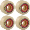 Spitfire Wheels Formula Four Tablets Natural/Red Skateboard Wheels - 54mm