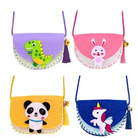 Set of 4 Sewing Kit Children, Sewing Fun, Sewing Fun for Children, Children's Sewing Kit, Sewing Machine, Indoor Activity of Students, Art Craft, Gift for Boys and Girls