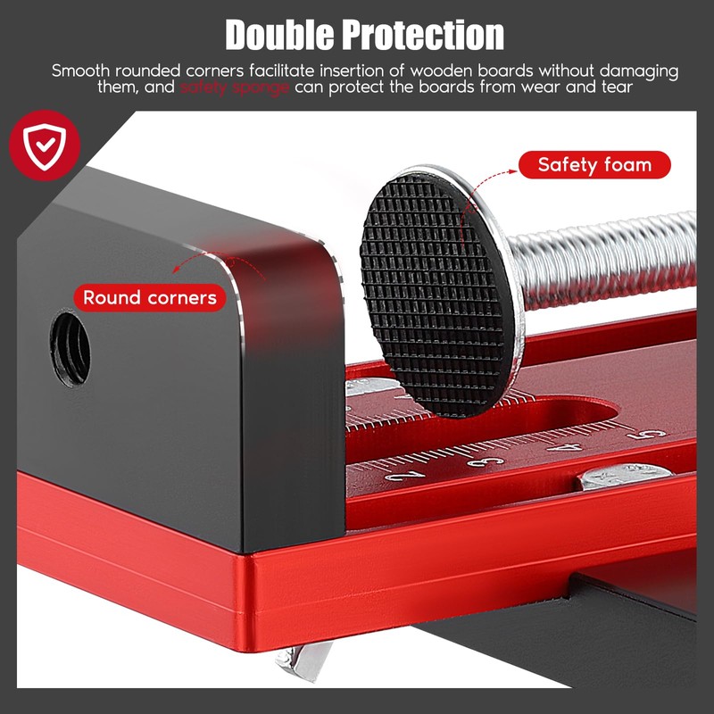 Adjustable Cabinet Door Installation Positioner with Door Rebounder,Cabinet Door Mount