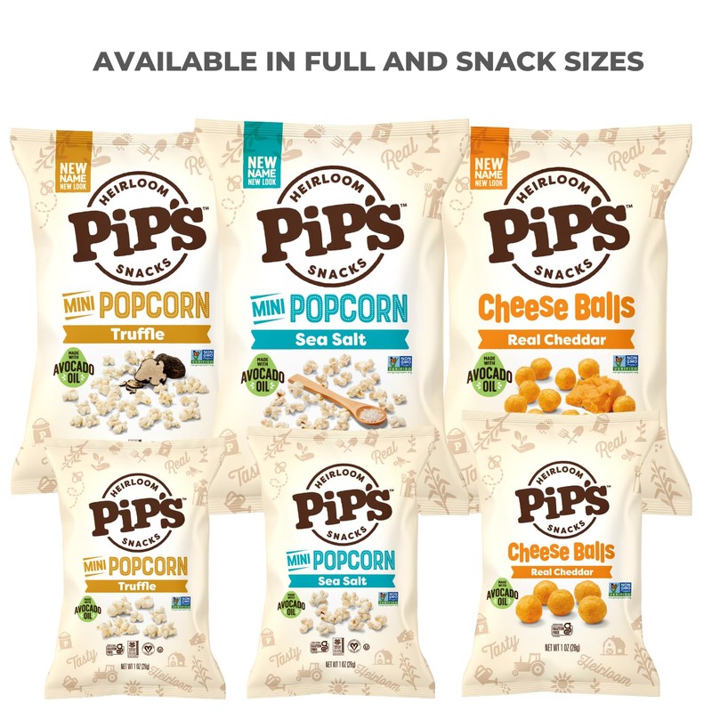 Heirloom Variety Pack by Pip's Heirloom Snacks - 1oz 24pk