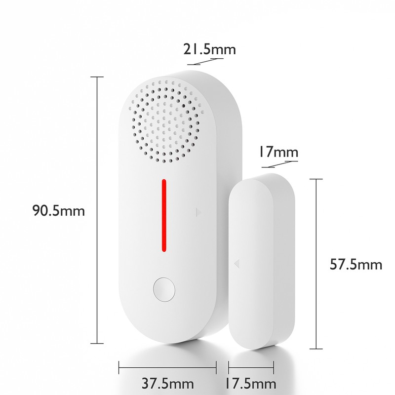 Door Window Alarm Home Security Wireless Magnetic Sensor Anti-Theft Alarm